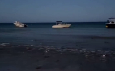Море &laquo;убежало&raquo; от берега во время затмения в Испании &mdash; видео