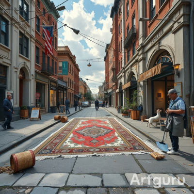 За выбивание ковров во дворе могут оштрафовать на 5 тысяч рублей