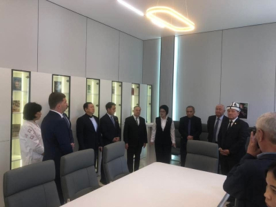 В КНУ открыли Центр имени Чынгыза Айтматова