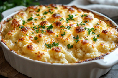 Гратен из цветной капусты вместо картофеля: легче, нежнее и в сто раз ароматнее