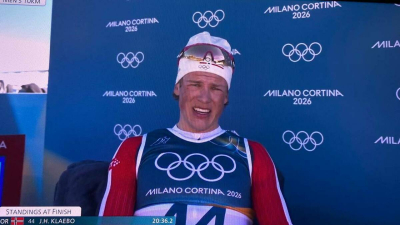 Йоханнес Клебо завоевал 8-ю олимпийскую медаль и сравнялся с Бьорном Дэли по числу побед