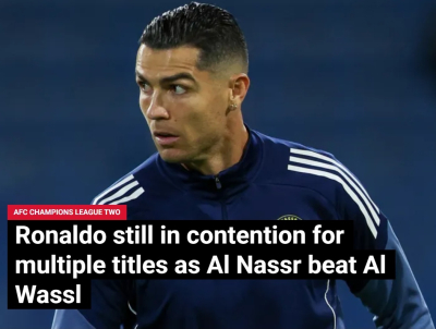 Роналду вывел "Аль-Наср" в полуфинал Лиги чемпионов АФК-2
