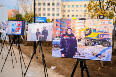 В Астане открыли аллею, посвящённую рабочим профессиям