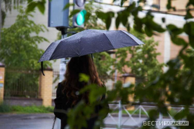В Татарстане ожидаются дожди, грозы и до +22 градусов