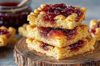 Как в детстве у бабушки&nbsp; &mdash; рецепт тертого песочного печенья с вареньем