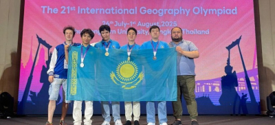 Казахстанец завоевал золото на Международной географической олимпиаде
