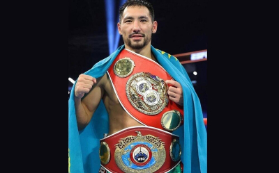 Токаев поздравил боксера Алимханулы с защитой титулов&nbsp;&nbsp;